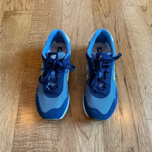 New Balance 515 Blue, Pink, and White Sneakers - Picture 2 of 8